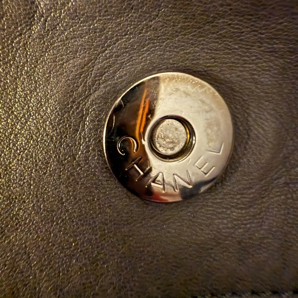 Chanel Coco Large Lambskin Dark Gray tote - Picture 11 of 13